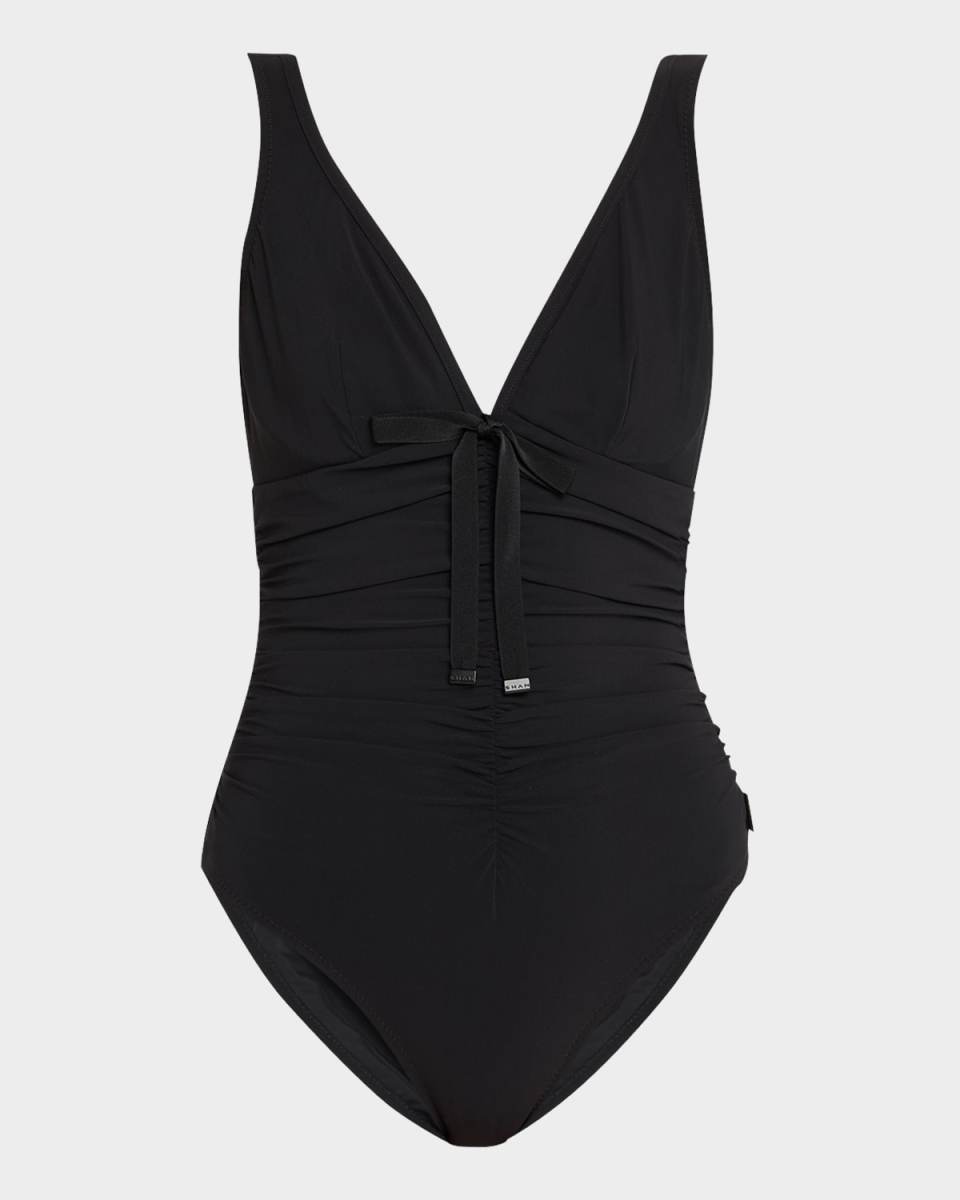 Floating Underwire Tank One-Piece Swimsuit